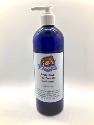 Open image in slideshow, Large Tea Tree oil lice conditioner that prevents head lice
