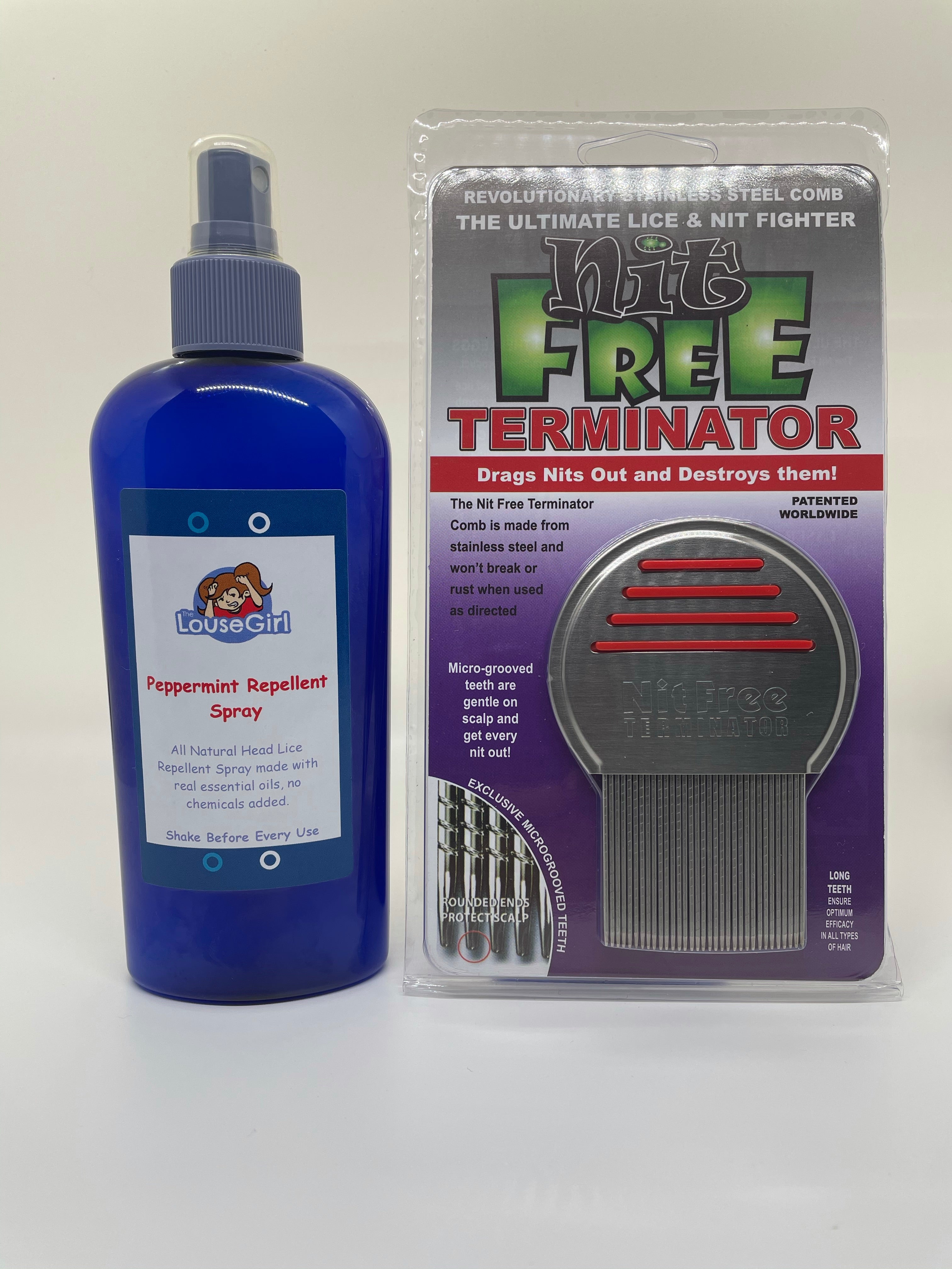 Mini kit para piojos: paquete de peine para piojos y spray repelente – The  Louse Girl Mobile Head Lice Removal Service